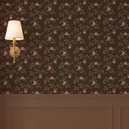Monkey Babies wallpaper on a wall