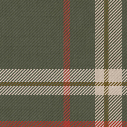 Woven Plaid wallpaper swatch in green