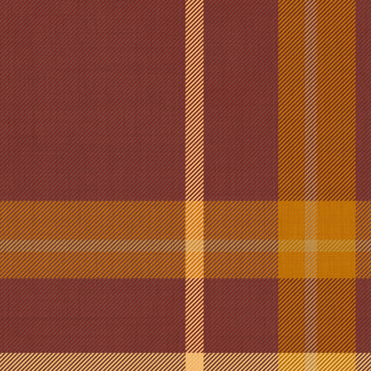 Woven Plaid wallpaper swatch in caramel