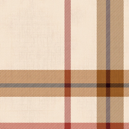 Woven Plaid wallpaper swatch in beige